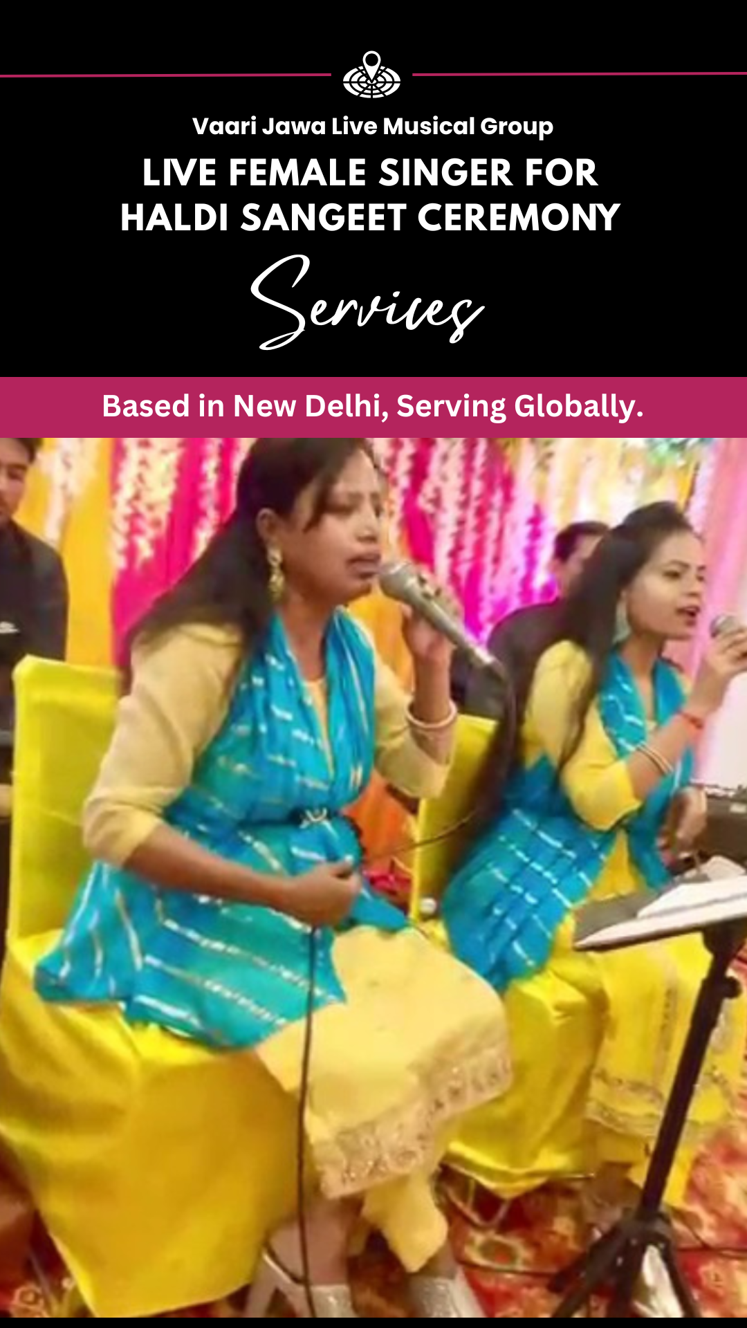 Vaarii Jaava Musical Group (VJ Musical Group) - Singer for Haldi Sangeet Ceremony Book Live Female Singer for Haldi Ceremony - North Delhi