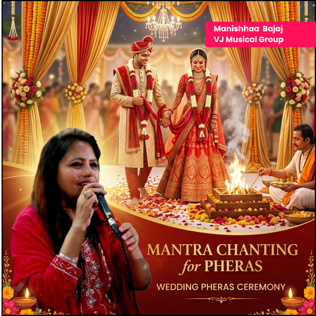 Musical Phere Singer Near Me - Manishhaa  Bajaj  Live Wedding Female Singer for High Definition Wedding  VJ Musical Group